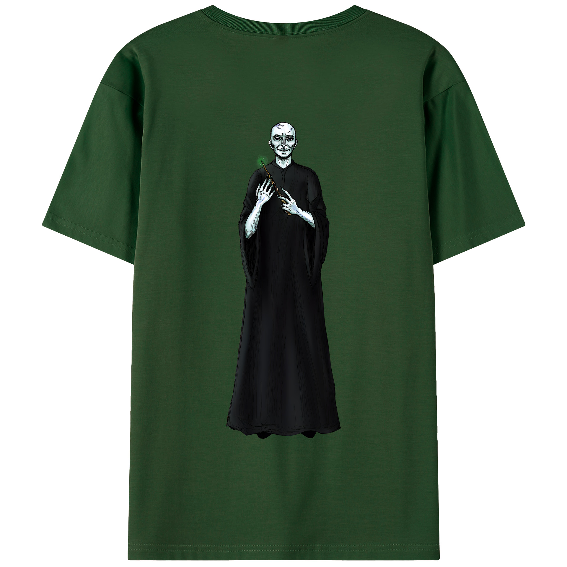 （画像用） Harry Potter ハリー・ポッターシリーズ 綿100％半袖Tシャツ（背面プリント）
